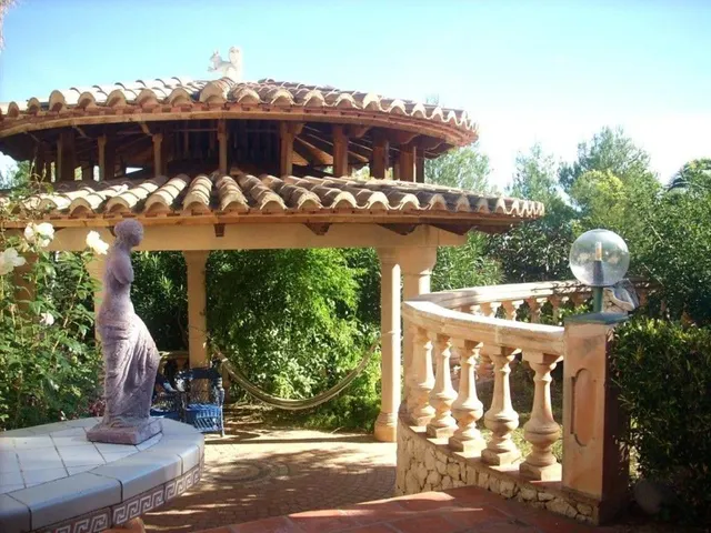 ✓Amplia Villa con Vistas al Mar, Piscina y apartamentos en Benissa, Costa Blanca. — 16