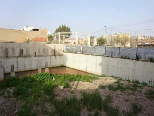 WIP al 5% de ejecución. Próxima a la Estación del Tren Murcia - E. del Carmen — 10