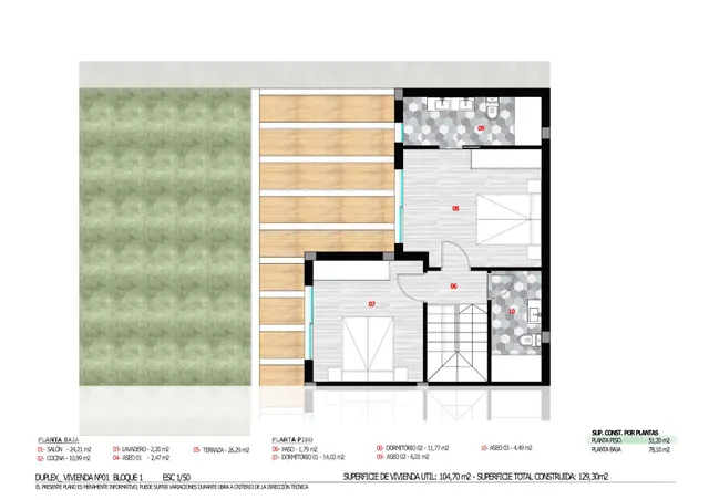 Encantador dúplex en Monforte del Cid. Tu hogar soñado. — 25