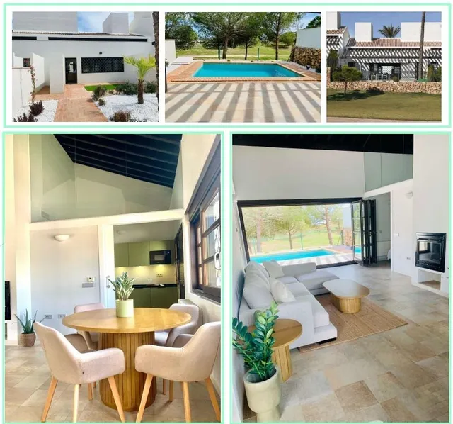 Elegantes adosados de una planta con piscina privada en Peraleja Golf Resort - Costa Cálida — 7