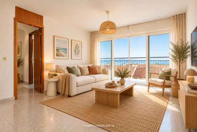 Apartamento con muchas posibilidades primera línea de mar