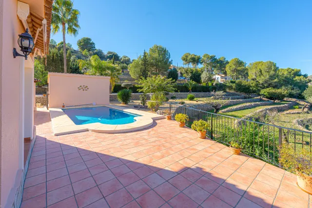 Finca Valleverde. Encantadora villa de una sola planta en venta en Llíber con una gran parcela. — 20