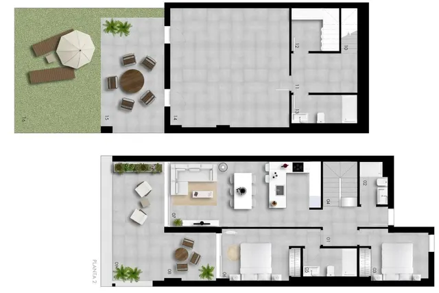 ✓Dúplex Apartamentos con Vistas al Mar en Villajoyosa, Costa Blanca. — 10