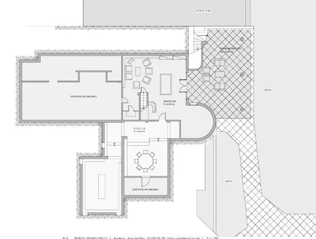 Chalet con patio, piscina, jardin, tenis, porche ,bodega  y garage — 35