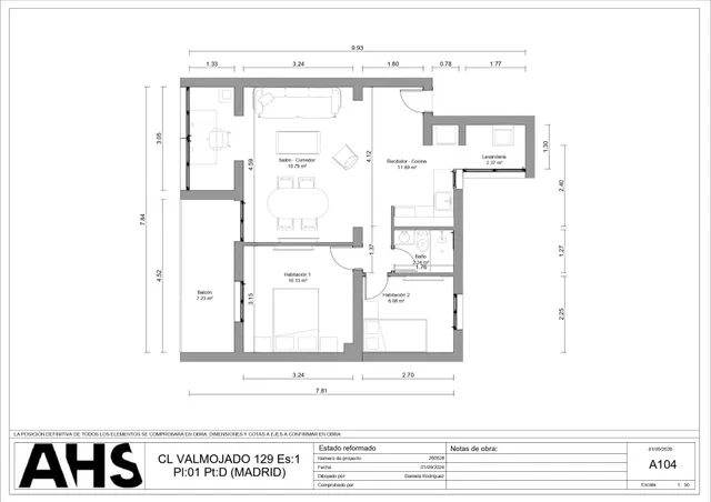 Excepcional piso reformado con terraza y orientación este — 17