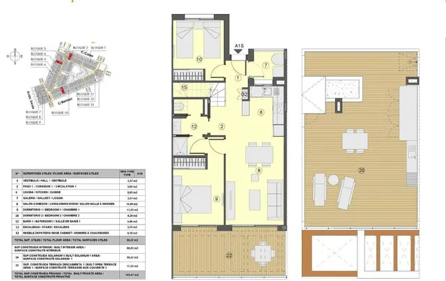 Apartamento 2 habitaciones 85m² en venta - Los balcones — 9