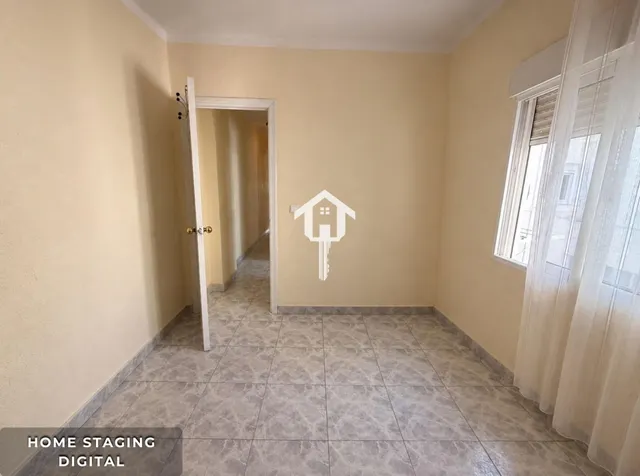 PISO EN VENTA EN ALICANTE. 66m2, 3 habitaciones, 1 BAÑO, CUARTA PLANTA SIN ASCENSOR. ZONA DE ALTOZANO — 38
