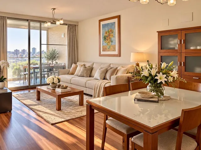 Piso de 4 habitaciones con terraza, piscina y vistas despejadas en Valencia — 3