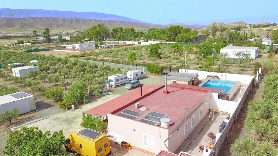 Cortijo con piscina