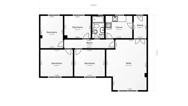 Piso 4 habitaciones 93m² en venta - Mirasierra — 35