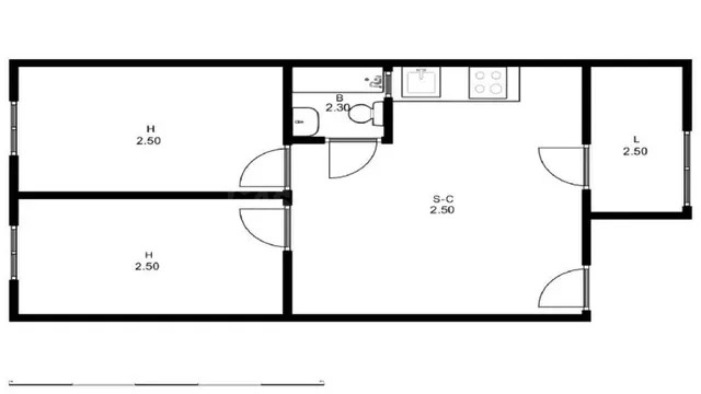 PISO OCUPADO 2 habitaciones, PLANTA 3 SIN ASCENSOR, CARRER G - foto 2