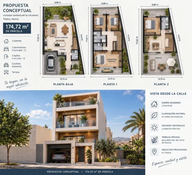 SOLAR URBANIZABLE ZONA JUZGADOS TOTANA Construye aquí tu sue