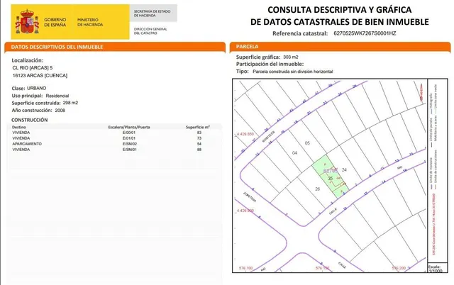 Adosado en venta en arcas — 39