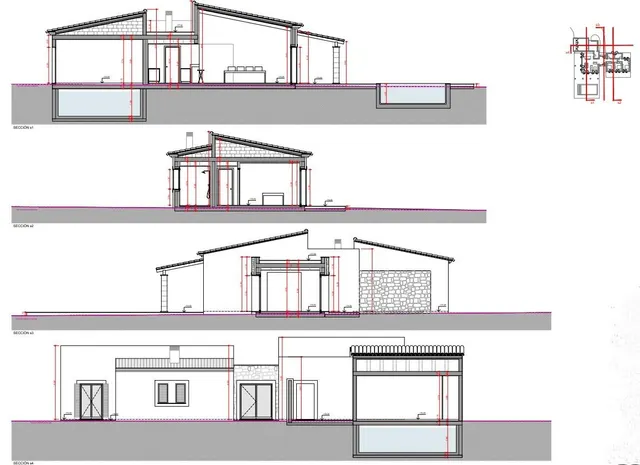 Terreno de 42.618m2 con Proyecto Basico y Ejecutivo Aprobados, mas Licencia para casa de 204 m2 — 6