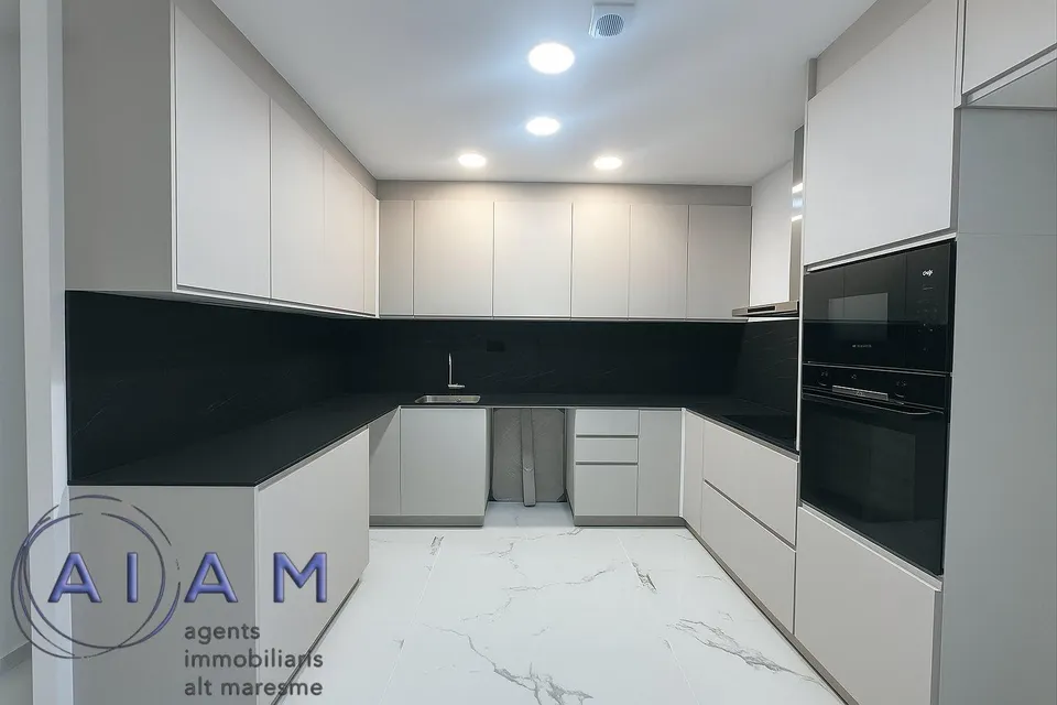 Vivienda de obra nueva lista para entrar en Pineda de Mar.