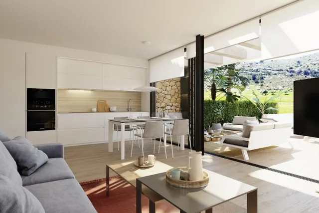 ADOSADOS CON JARDÍN, PISCINA Y SOLARIUM PRIVADOS EN CAMPO GOLF FONT DEL LLOP — 6
