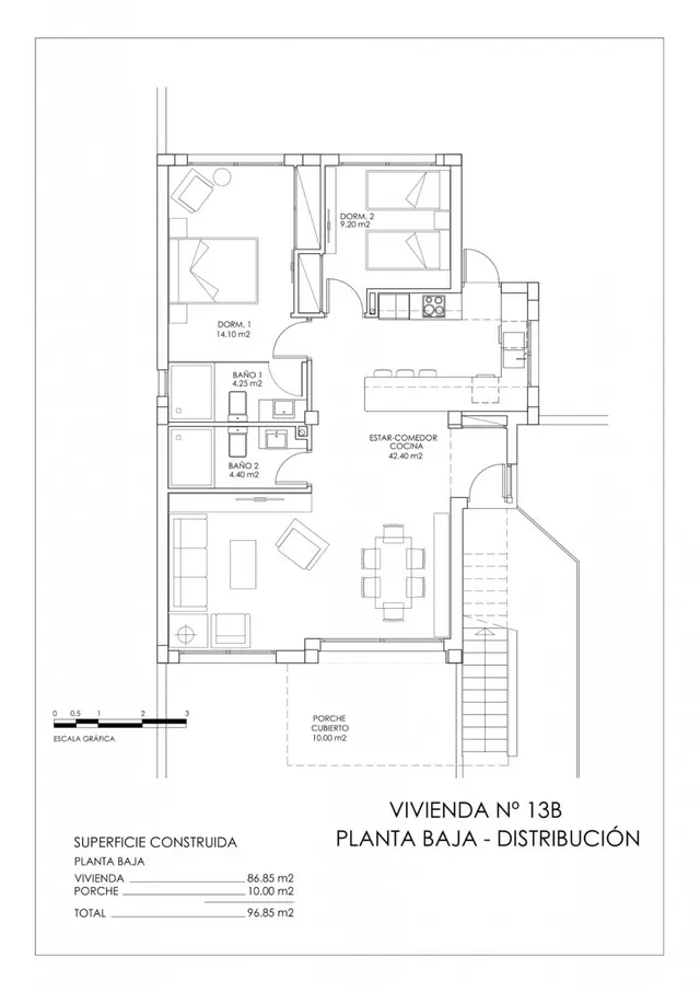 BUNGALOWS DE NUEVA CONSTRUCCIÓN EN SAN MIGUEL DE SALINAS — 24