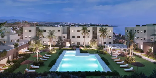 Complejo residencial cerrado en Estepona (Costa del Sol).