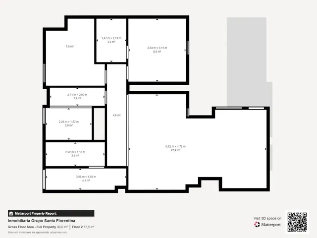 Piso 3 habitaciones 96m² en venta - Casco Antiguo — 27