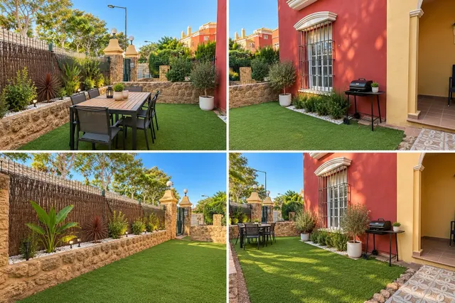 ADOSADO DE ESQUINA CON JARDÍN, DOS TERRAZA, DOS PLAZAS DE GA