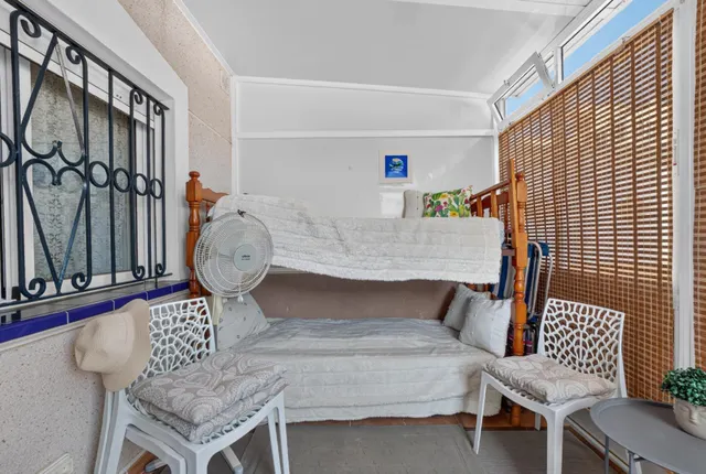 Villas Don Sancho V – Coqueto apartamento en planta baja con jardín, terrazas y piscina comunitaria. 2 dormitorios — 20