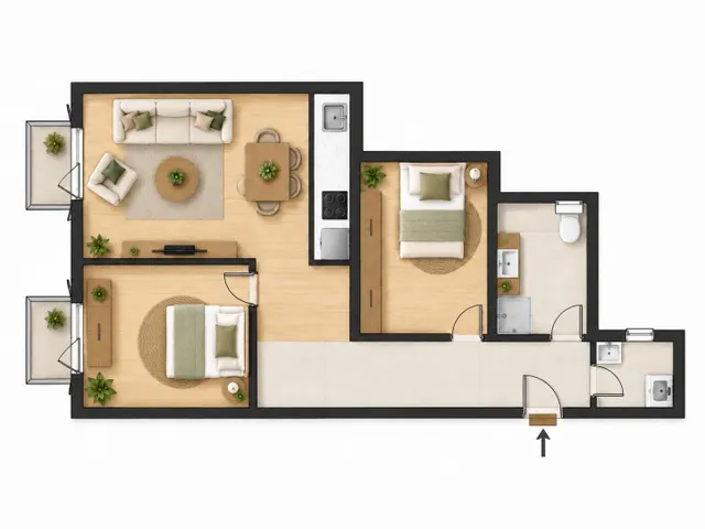 El Raval, reformado, con luz y balcones. Una oportunidad real — 25