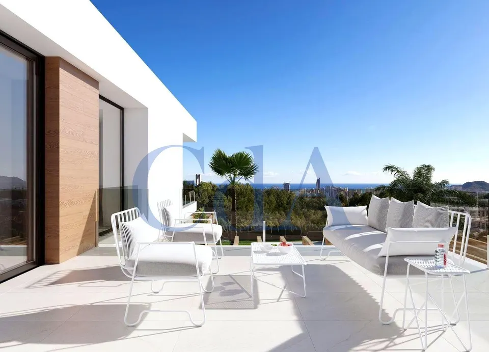 SE VENDE / Villa de lujo en Sierra/ Cortina, Benidorm / A ESTRENAR