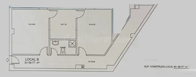 Local comercial 70m² en alquiler - Centro