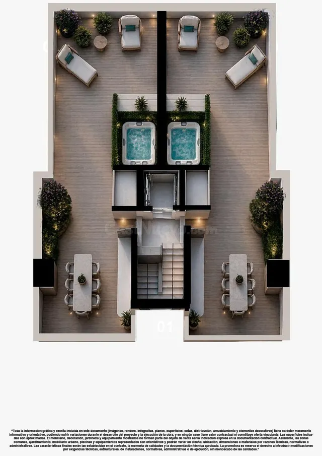 ÁTICO CON TERRAZAS DE 85M Y PISCINA PRIVADA !! VIVE DIFERENT