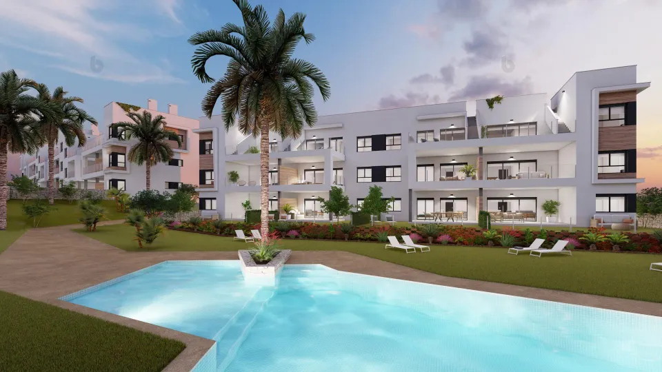 APARTAMENTOS EN PRIMERA LÍNEA DE GOLF EN PILAR DE LA HORADADA