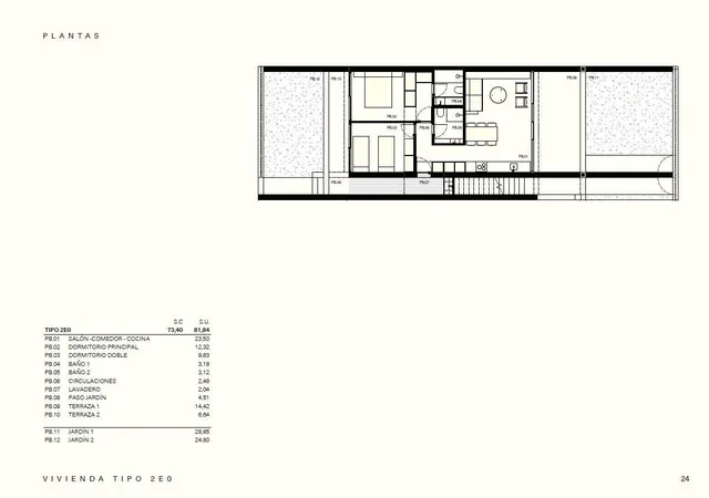 Bungalow 2 habitaciones 81m² en venta - Los balcones — 15