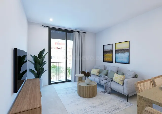 FABULOSA VIVIENDA EN SEGUNDA PLANTA DE OBRA NUEVA CON TERRAZ