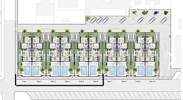 Villa Moderna con Piscina y Vistas Abiertas en Los Nietos, Cartagena — 21