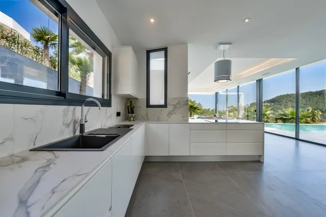 ✓Villa de Lujo con Vistas al Mar en Javea, Costa Blanca Alicante — 5