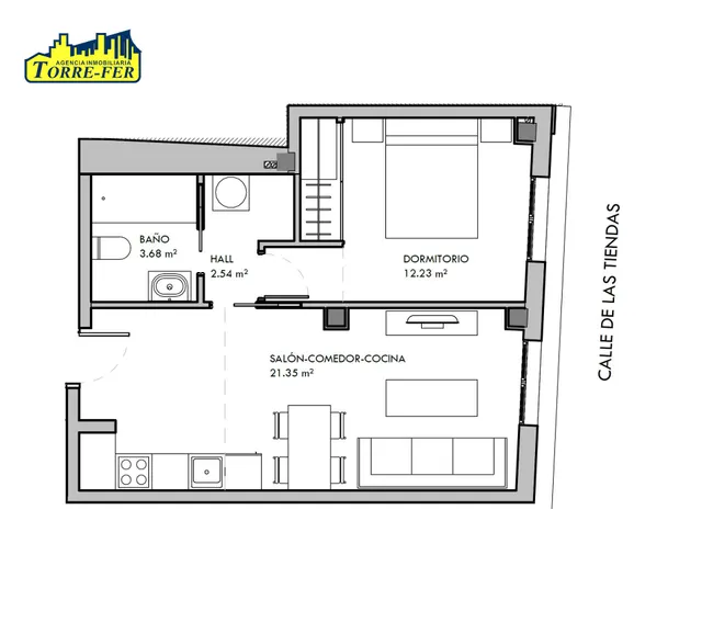 Estrena vivienda en el corazón de Almería – calle las tiendas — 18