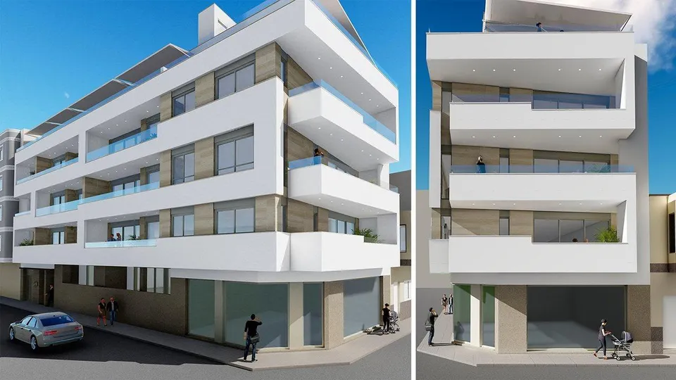 Nuevos apartamentos junto al mar en Playa del Cura, Torrevieja