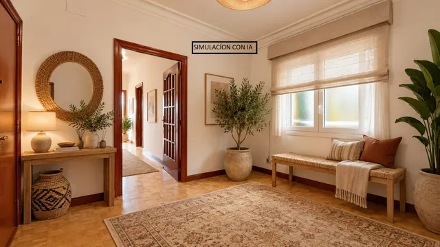 Vivienda en quinta planta con vistas panorámicas, luminosa, con 5 amplias habitaciones. — 26