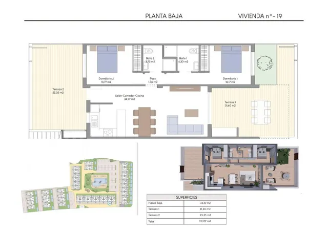 Bungalow planta baja Finestrat Benidorm — 22
