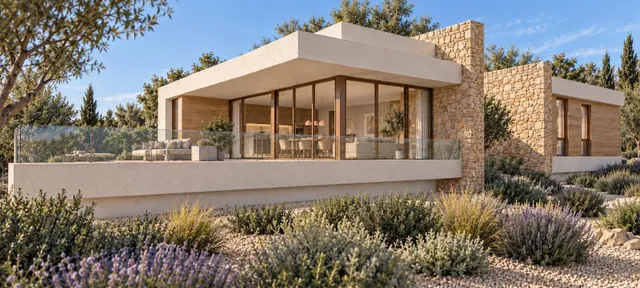 Villa exclusiva de nueva construcción de 3 dormitorios con piscina privada en gran parcela en Daya Vieja (Alicante) — 6