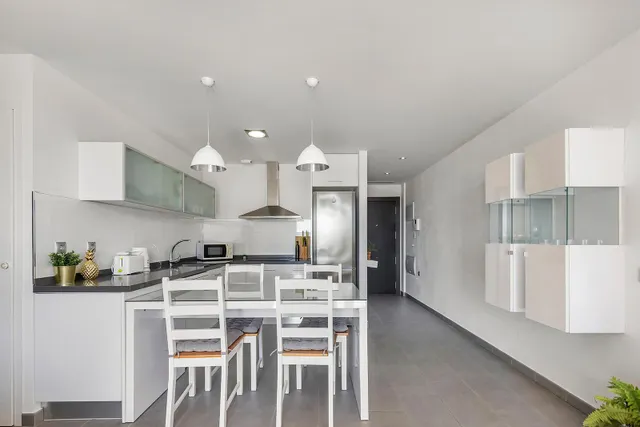 Apartamento moderno con una vista panorámica mágica en el prestigioso complejo Aqua Nature, en La Mata! — 22