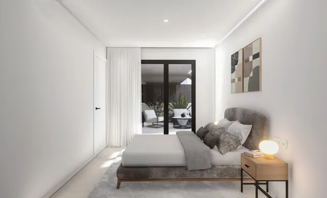Bungalows de nueva construcción con piscina privada en San Pedro del Pinatar — 11