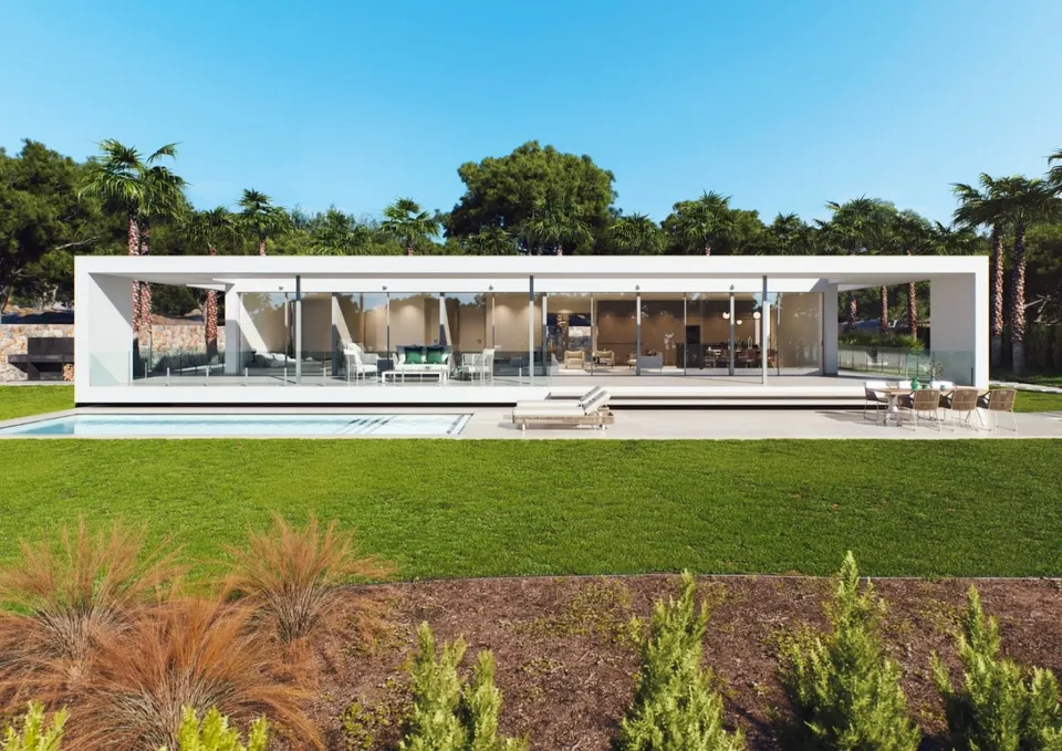 Lujosa villa de diseño exclusivo de 3 dormitorios en un campo de golf