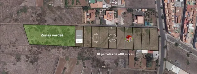 ATENCIÓN INVERSOR ESTA ES TÚ OPORTUNIDAD PARA ADQUIRIR 3 PARCELAS DE TERRENO EN LA CUAL PODRÁS CONST — 38