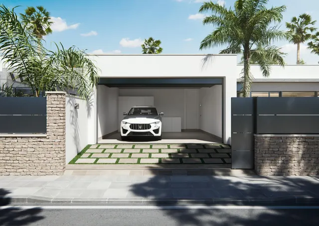 Villa de una planta con 3 dormitorios y piscina privada en San Javier — 24