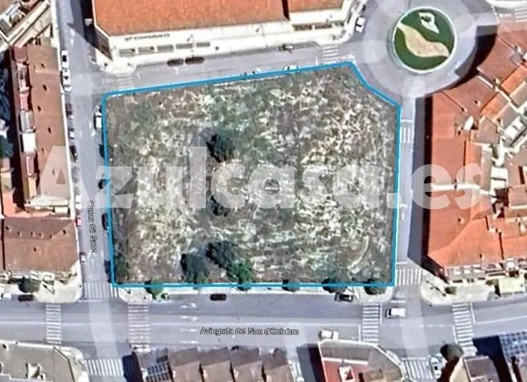 Solar urbano de 3.550m2