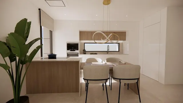 Villas de nueva construcción con piscina privada y solárium en San Luis, Torrevieja — 13