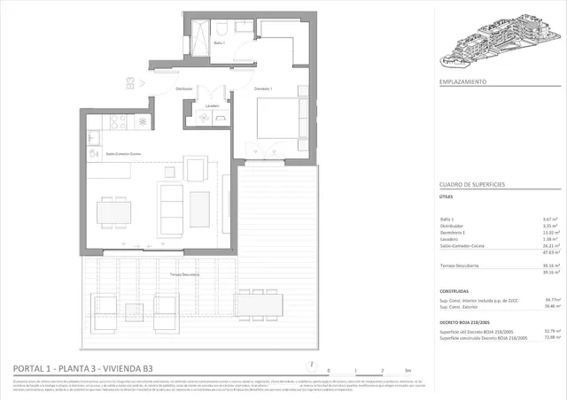 Ático 1 habitación 72m² en venta - Centro — 9