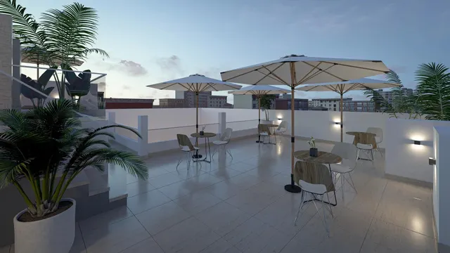 Estudios y apartamentos de nueva construcción en el centro de Torrevieja, cerca de la playa — 17