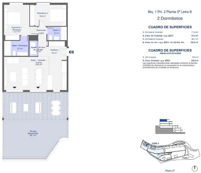 Apartamento 2 habitaciones 120m² en venta - Costa del sol — 13