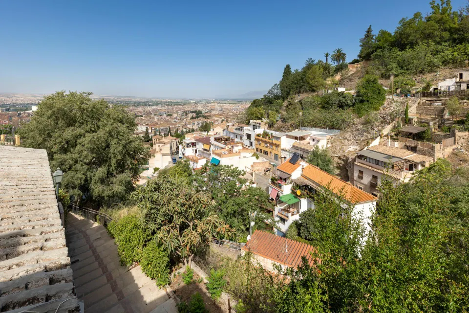 Coqueta Casa zona Barranco del Abogado con  vistas a Granada